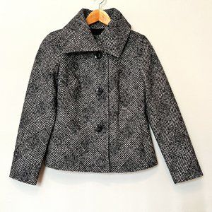 Talbot's Black & White Blazer / Coat